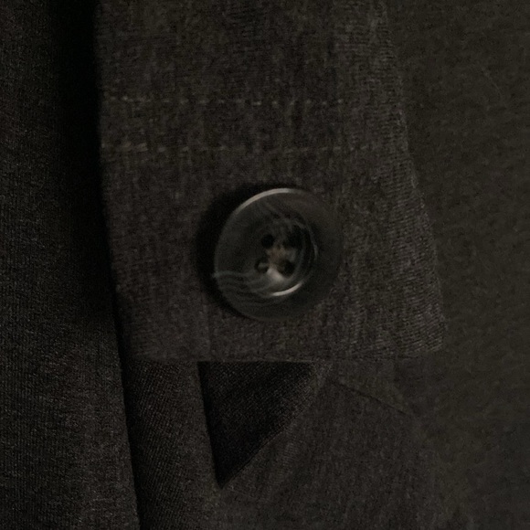 Lululemon coast wrap sweater jacket dark charcoal gray size 8 cocoon - Picture 5 of 7